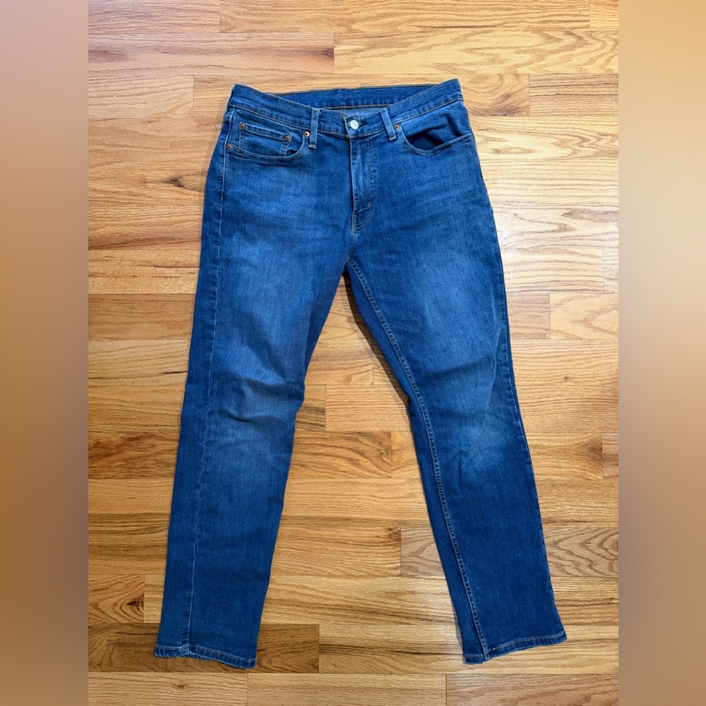 Levi's Men's 511 Straight Jeans in Deep Blue